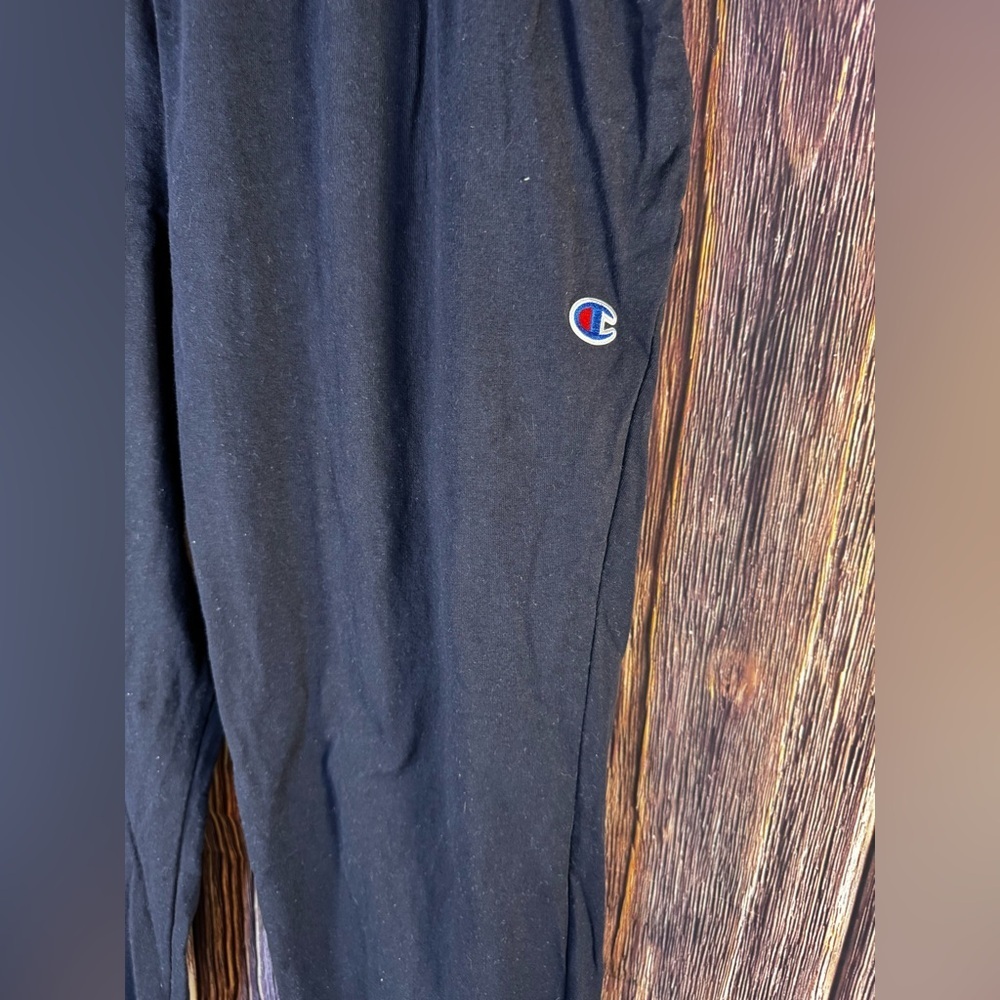 Champion Black Athletic Pants Size XL - Picture 3 of 5